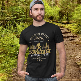 Olympic National Park Home of the Big Foot T-shirt