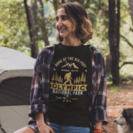 Olympic National Park Home of the Big Foot T-shirt
