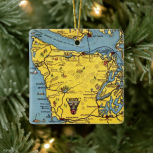 Olympic National Park Keramisch Ornament