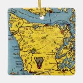 Olympic National Park Keramisch Ornament (Voorkant)