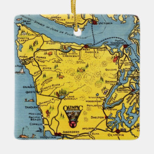 Olympic National Park  Keramisch Ornament