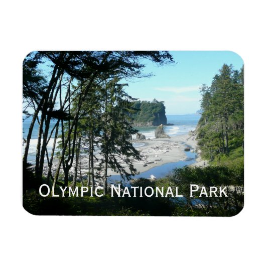 Olympic National Park-magneet Magneet (Horizontaal)
