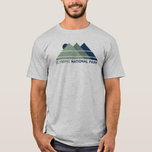 Olympic National Park Mountain Zon T-shirt