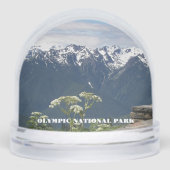 Olympic National Park Reis Foto Sneeuwbol (Voorkant)