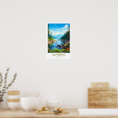 Olympic National Park Reisprint Poster (Keuken)