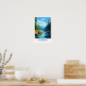 Olympic National Park Reisprint Poster (Keuken)