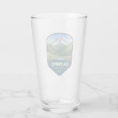Olympic National Park Schild Glas (Achterkant)