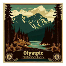 Olympic National Park Square 