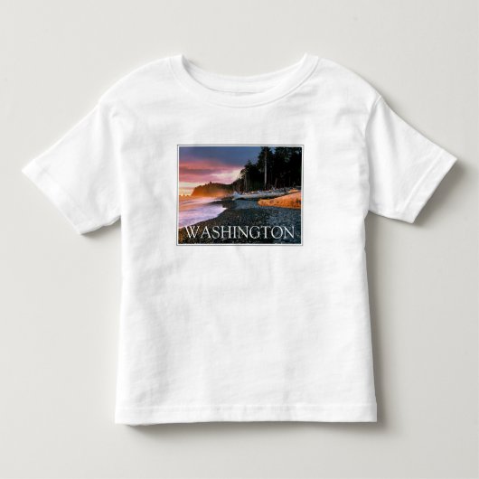 Olympic National Park | Staat Washington Kinder Shirts (Voorkant)