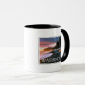 Olympic National Park | Staat Washington Mok (Voorkant rechts)