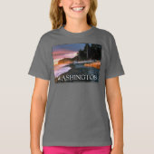 Olympic National Park | Staat Washington T-shirt (Voorkant)