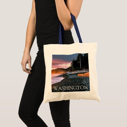 Olympic National Park | staat Washington Tote Bag (Voorkant (product))