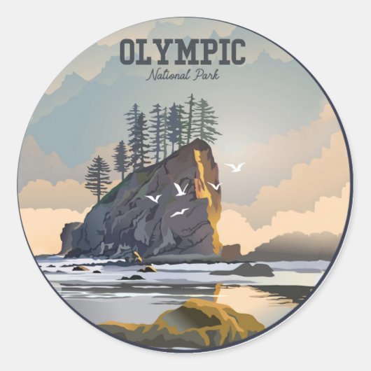 Olympic National Park Stickers (Voorkant)