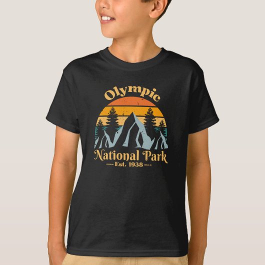 Olympic National Park T-shirt (Voorkant)