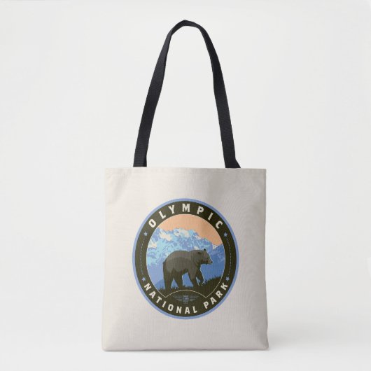 Olympic National Park Tote Bag (Voorkant)