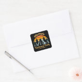 Olympic National Park Vierkante Sticker (Envelop)