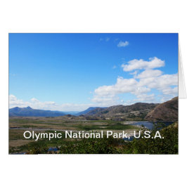 Olympic National Park, VS. Mooi landschap