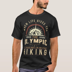 Olympic National Park Wandelen Mannen Vrouwen Wan T-shirt