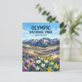Olympic National Park Washington Briefkaart (Staand voorkant)