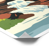 Olympic National Park Washington Poster (Hoek)