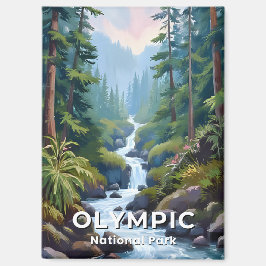 Olympic National Park | Washington Reis Kunst Magneet