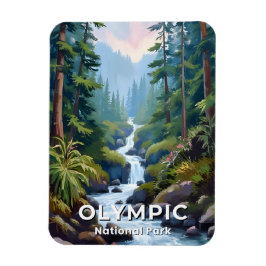 Olympic National Park | Washington Reis Kunst Magneet