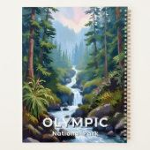 Olympic National Park | Washington Reis Kunst Planner (Achterkant)