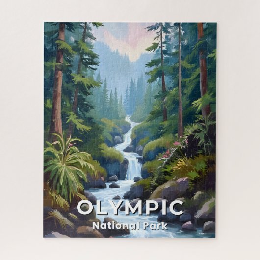 Olympic National Park | Washington Reizen Legpuzzel (Verticaal)