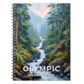 Olympic National Park | Washington Reizen Notitieboek (Voorkant)