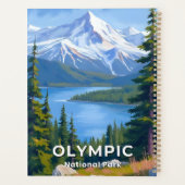 Olympic National Park | Washington Reizen Planner (Achterkant)