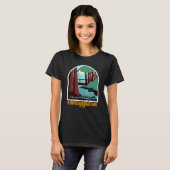Olympic National Park Washington State Souvenir T-shirt (Voorkant volledig)