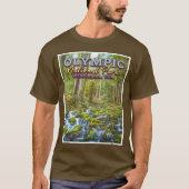 OLYMPIC NATIONAL PARK - WASHINGTON VERENIGDE STATE T-SHIRT (Voorkant)