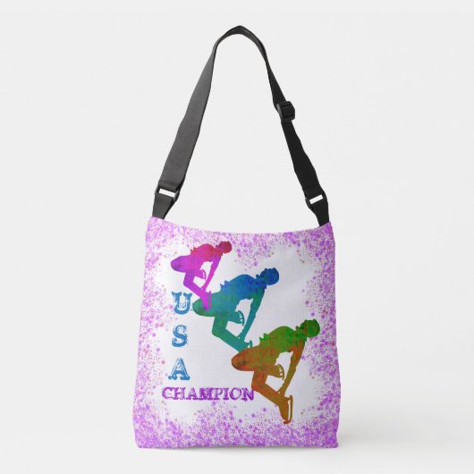OLYMPIC SKATING  CROSSBODY TAS (Voorkant)