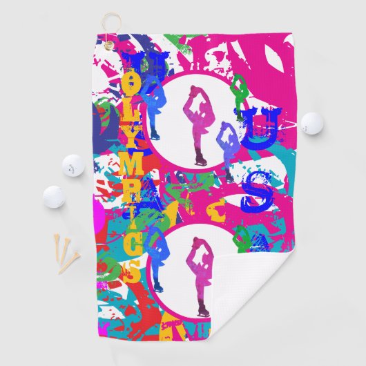 OLYMPIC SKATING  GOLFHANDDOEK (Insitu)