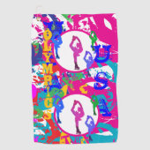 OLYMPIC SKATING  GOLFHANDDOEK (Voorkant)
