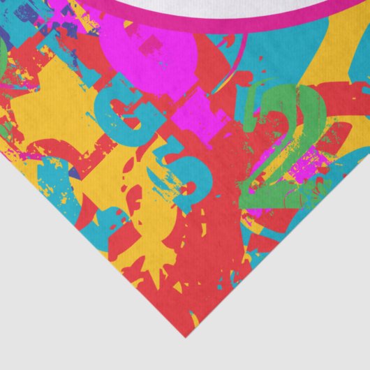 OLYMPIC SKATING  TISSUEPAPIER (Detail)