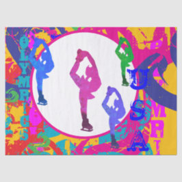 OLYMPIC SKATING  TISSUEPAPIER