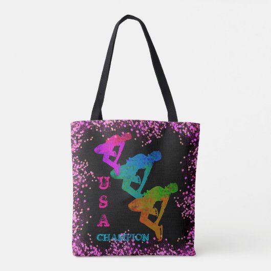 OLYMPIC SKATING  TOTE BAG (Achterkant)