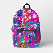 OLYMPIC SKIING BEDRUKTE RUGZAK (Voorkant)