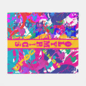 OLYMPIC SKIING FLEECE DEKEN (Voorkant (Horizontaal))