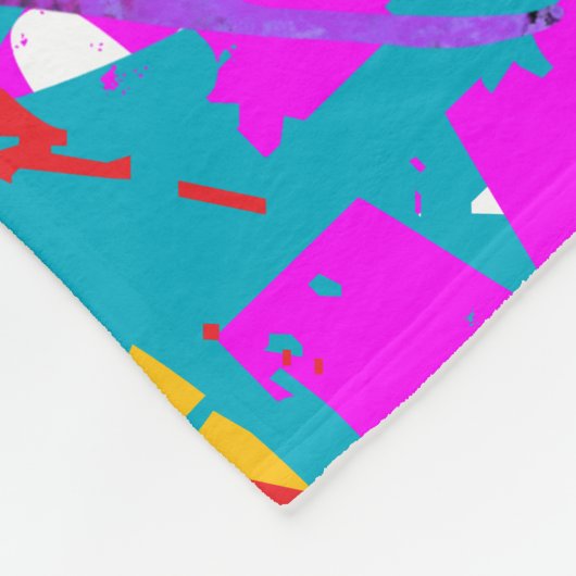 OLYMPIC SKIING FLEECE DEKEN (Hoek)