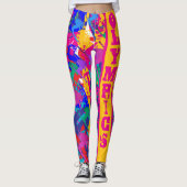 OLYMPIC SKIING LEGGINGS (Voorkant)