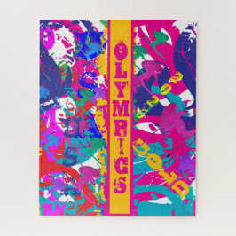 OLYMPIC SKIING LEGPUZZEL