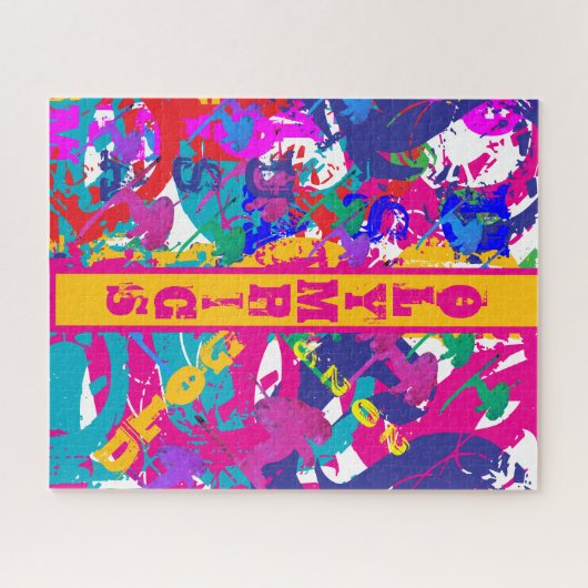 OLYMPIC SKIING LEGPUZZEL (Horizontaal)