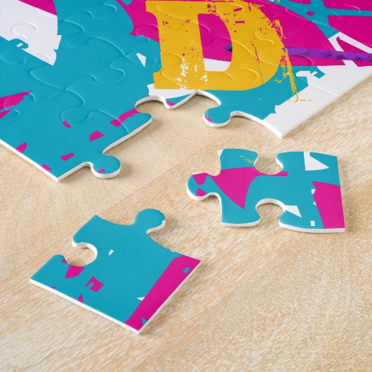 OLYMPIC SKIING LEGPUZZEL (Zijkant)