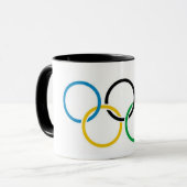 Olympic Spirit Waterverf Mok (Voorkant links)