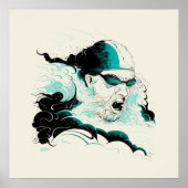 Olympic Swim Poster (Voorkant)