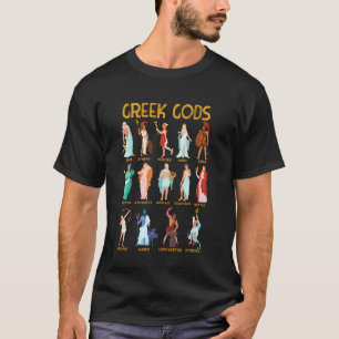 Olympiërs Oude Griekse Goden Grieks Leven Griekse  T-shirt