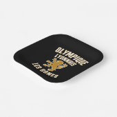 Olympique Lyonnais Les Gones Papieren Bordje (Gebogen)