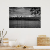 Olympisch gebergte poster (Keuken)